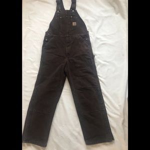 Carhartt insulated bib overalls size 36x32.